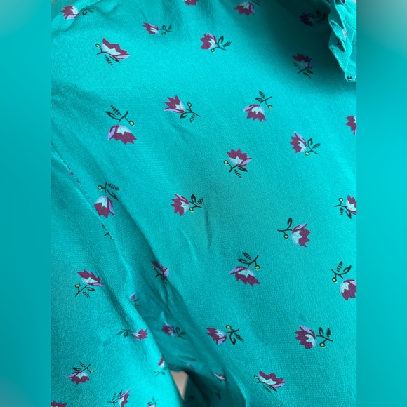 VINTAGE DIANE VON FURSTENBERG SILK DRESS - Picture 14 of 16